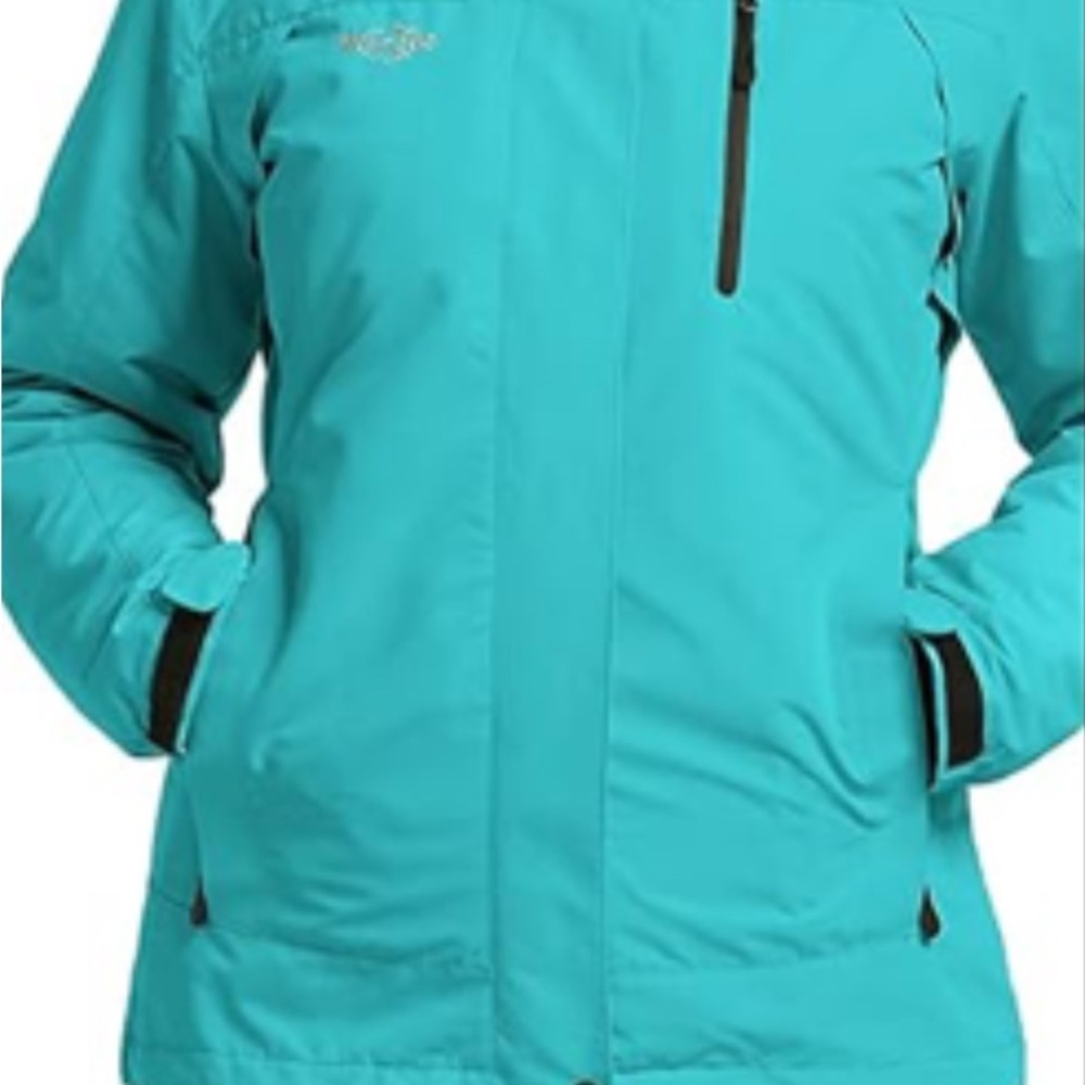 Gerry Turquoise & Gray Winter Shell Jacket - Like… - image 8
